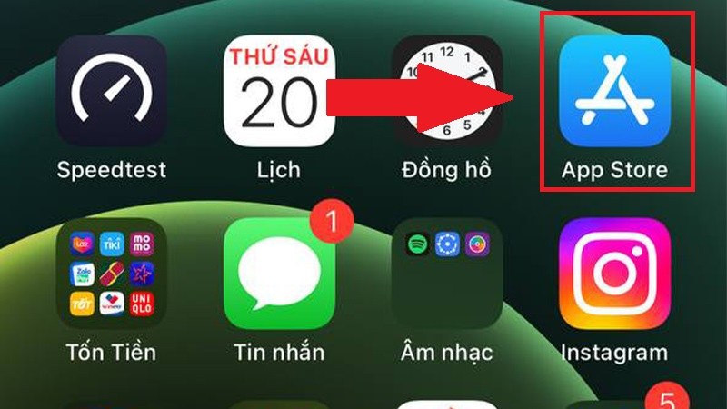 Cách tải app cho điện thoại iOS